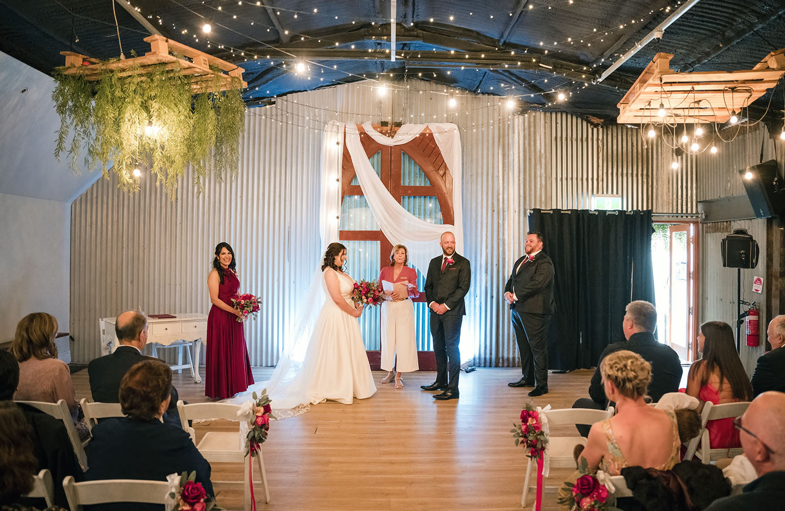 Ten22 Indoor Wedding Ceremony