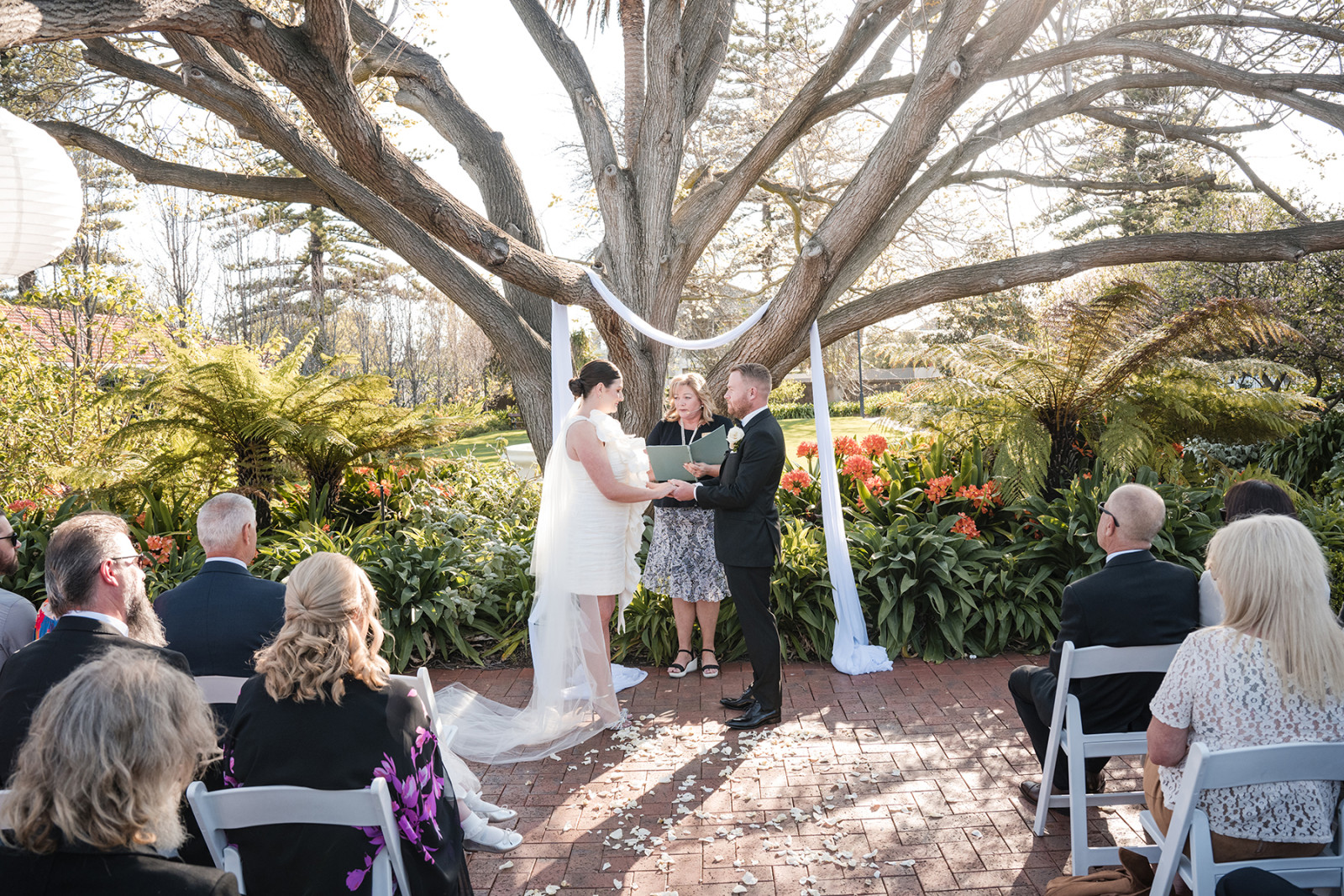 Partridge House Wedding Ceremony Landscape