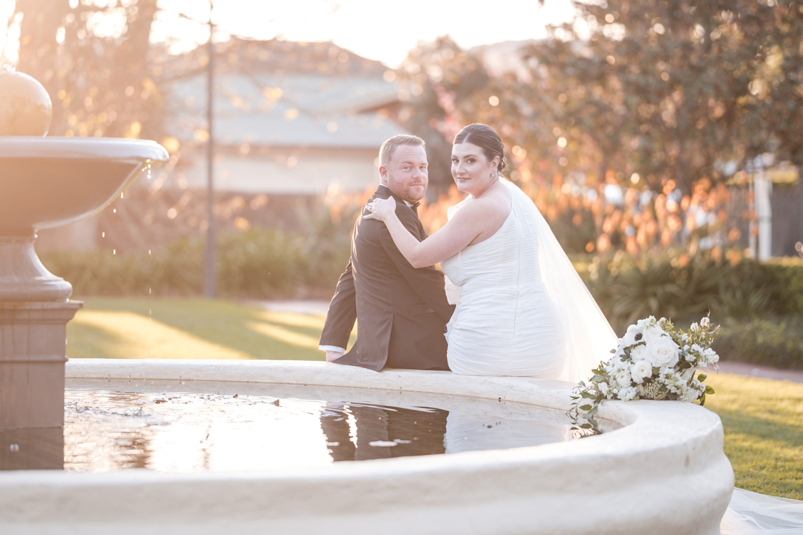 On the fountain of Partridge House