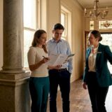 Couple and venue coordinator in Adelaide estate