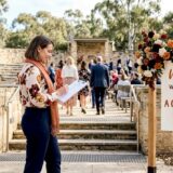 Planner checking venue accessibility for event