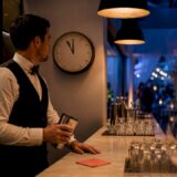Wedding bar service ending near cutoff time
