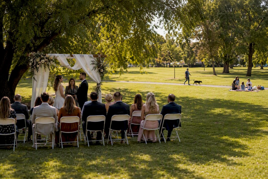 One Month NOIM: When Councils Step In on Backyard Weddings in Adelaide 2 Wedding setup sharing Adelaide public reserve