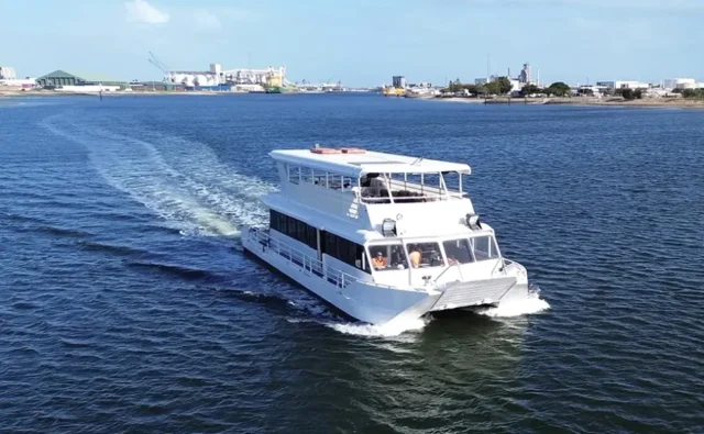 Port River Cruises – Wedding Boat Hire Adelaide 2 gallery catamaran 2